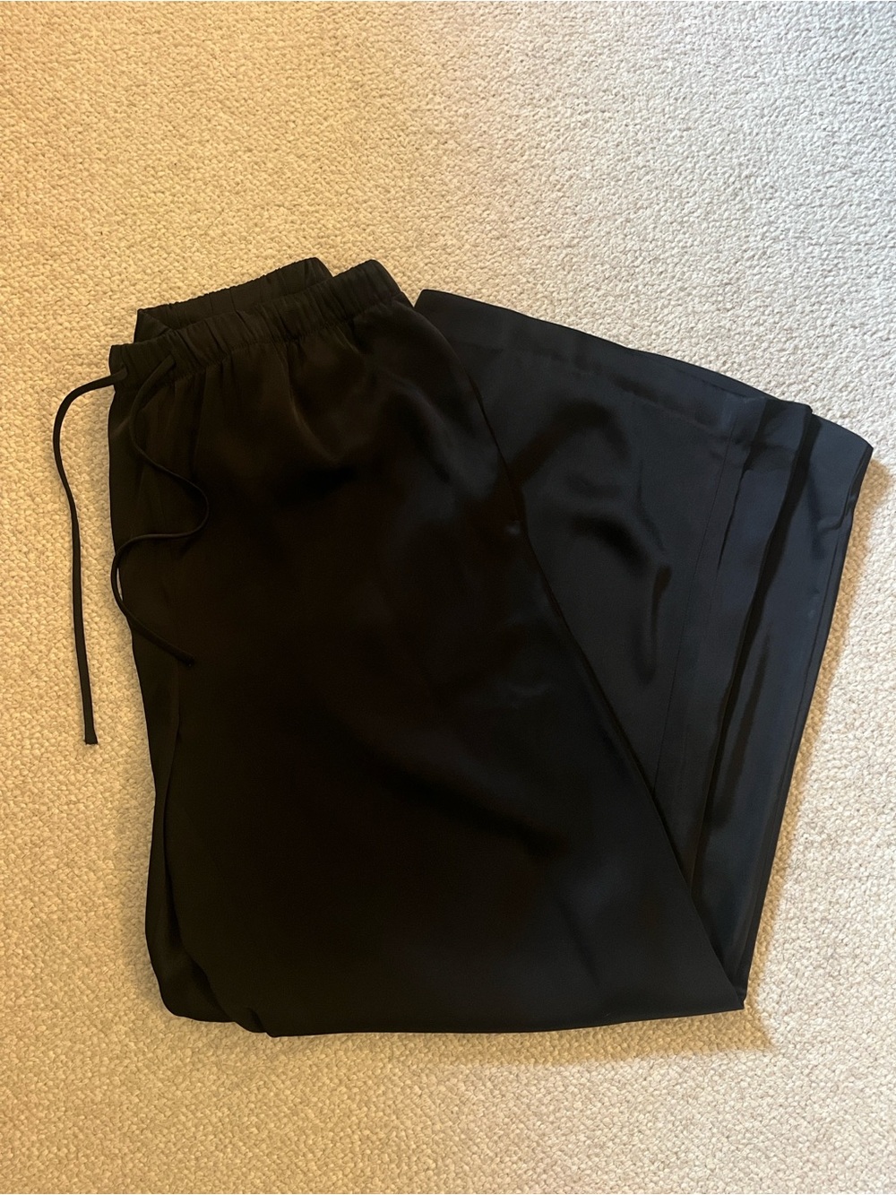 Aritzia Lodge satin pants